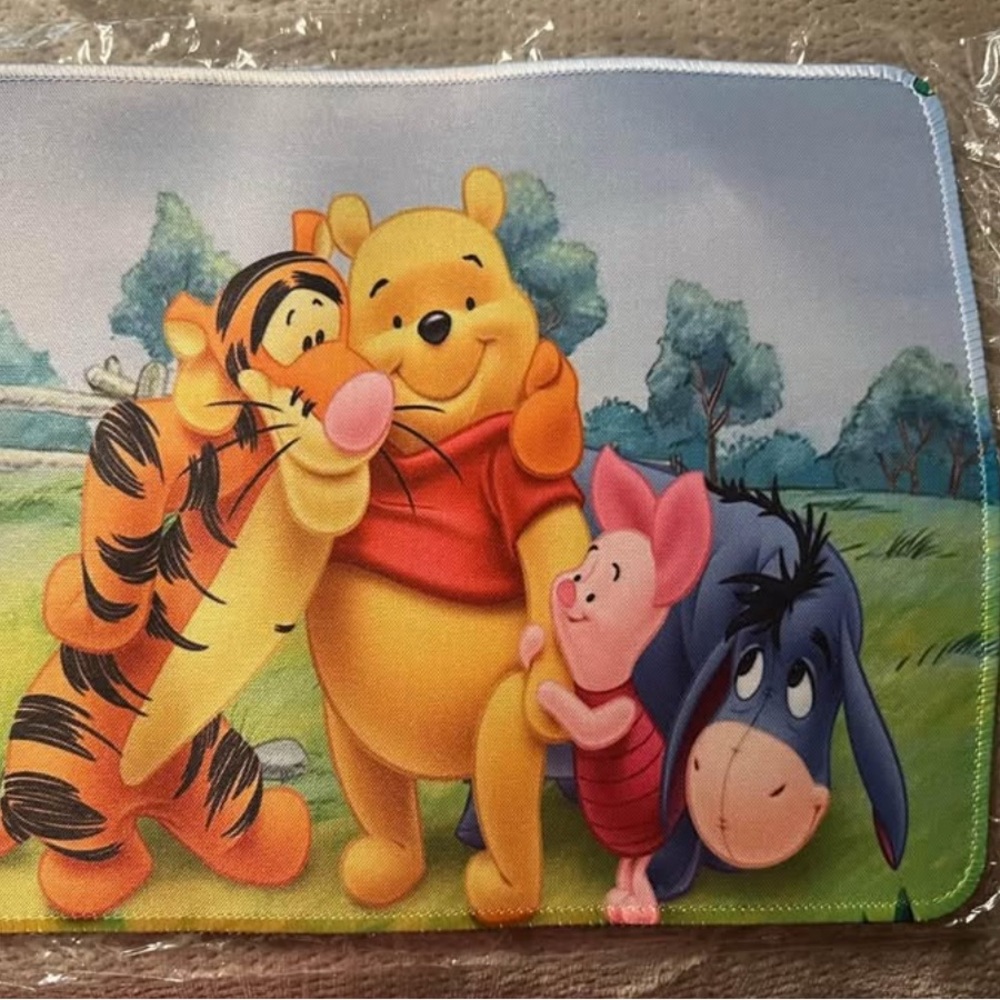 New Winnie the Pooh, Tigger, Piglet & Eeyore Design  Mouse Pad